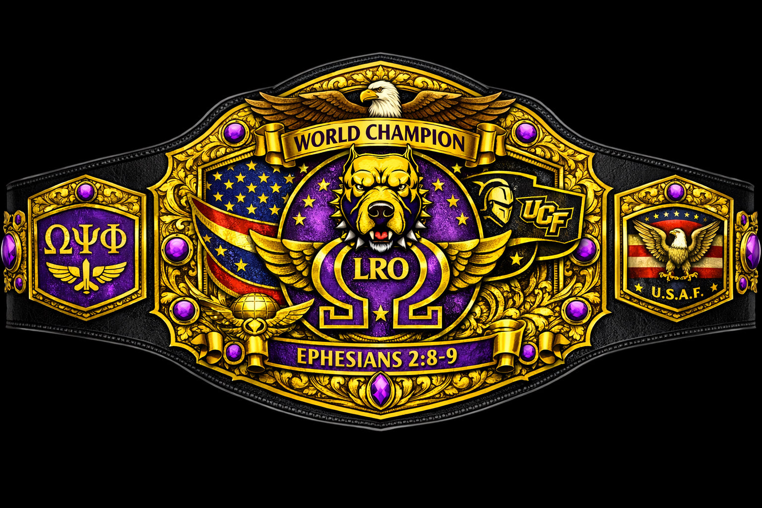 World Customs Championship Belt