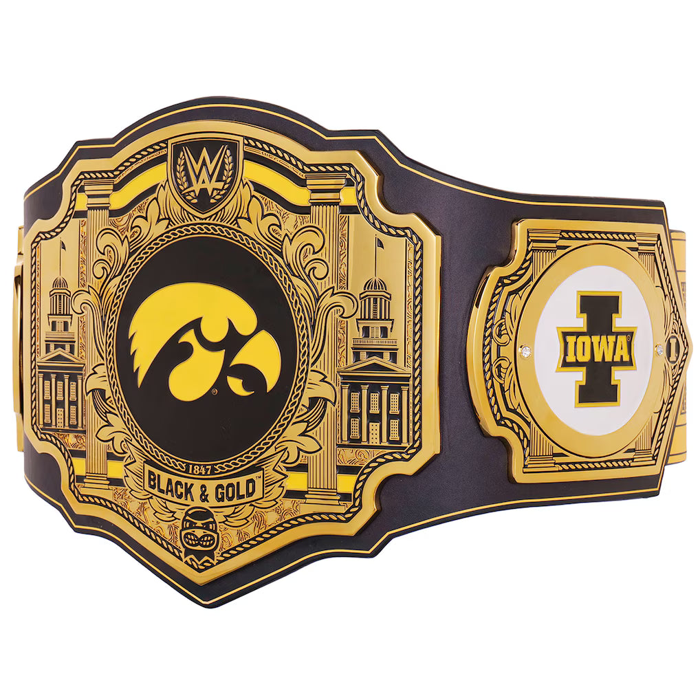 Iowa Hawkeyes WWE Legacy Title Belt