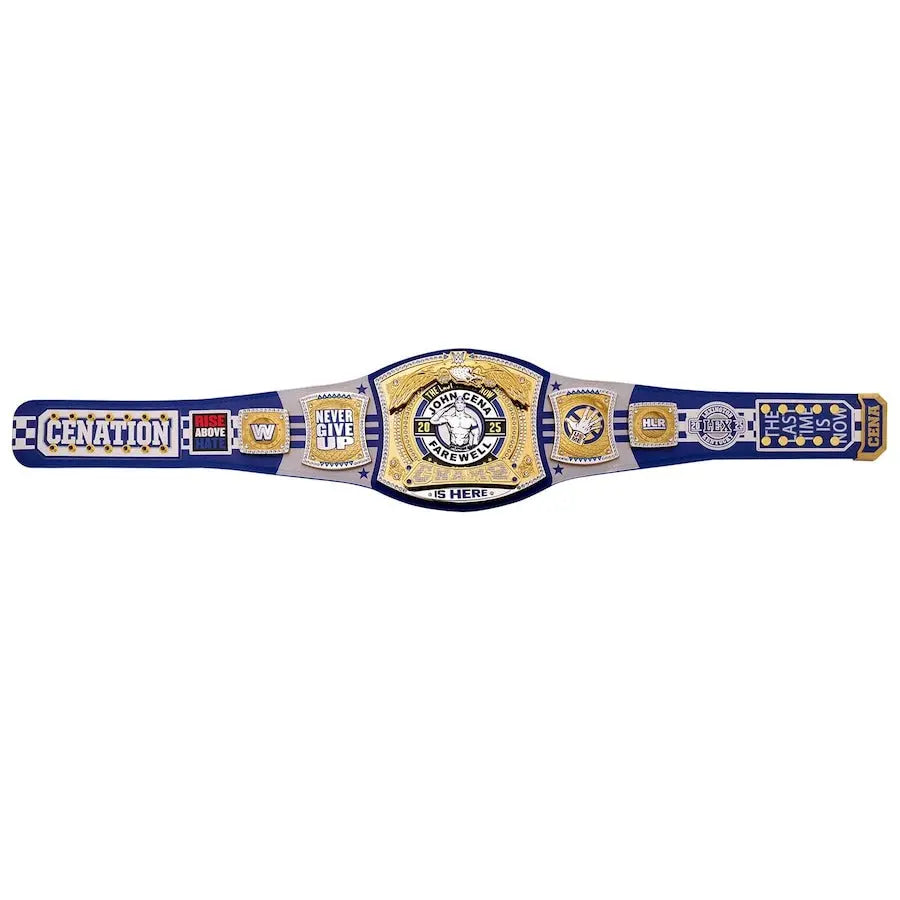 John Cena Farewell Tour 2025 Lexington Championship Title Championship Belts Online
