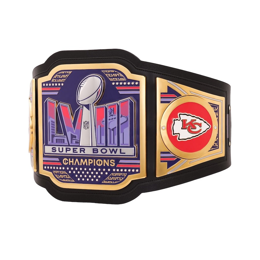Kansas City Chiefs Super Bowl LVIII Champions WWE Legacy Title Belt Championship Belts Online