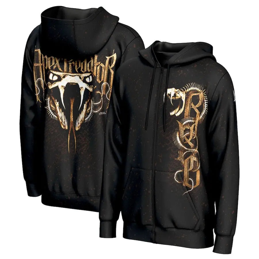 Men's Prosphere Black Randy Orton Hoodie Championship Belts Online