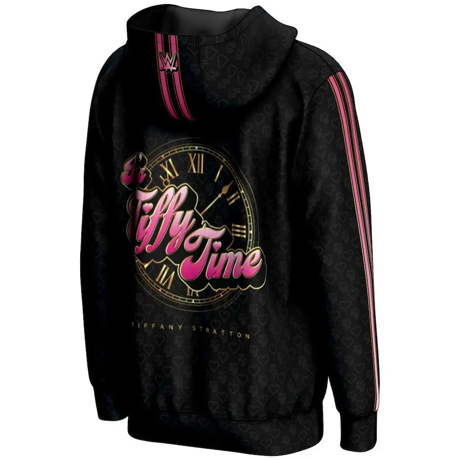 Men's Prosphere Black Tiffany Stratton Hoodie Championship Belts Online