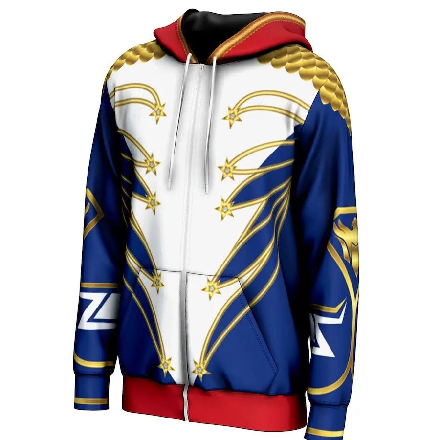Men's Prosphere Blue Cody Rhodes Hoodie Championship Belts Online