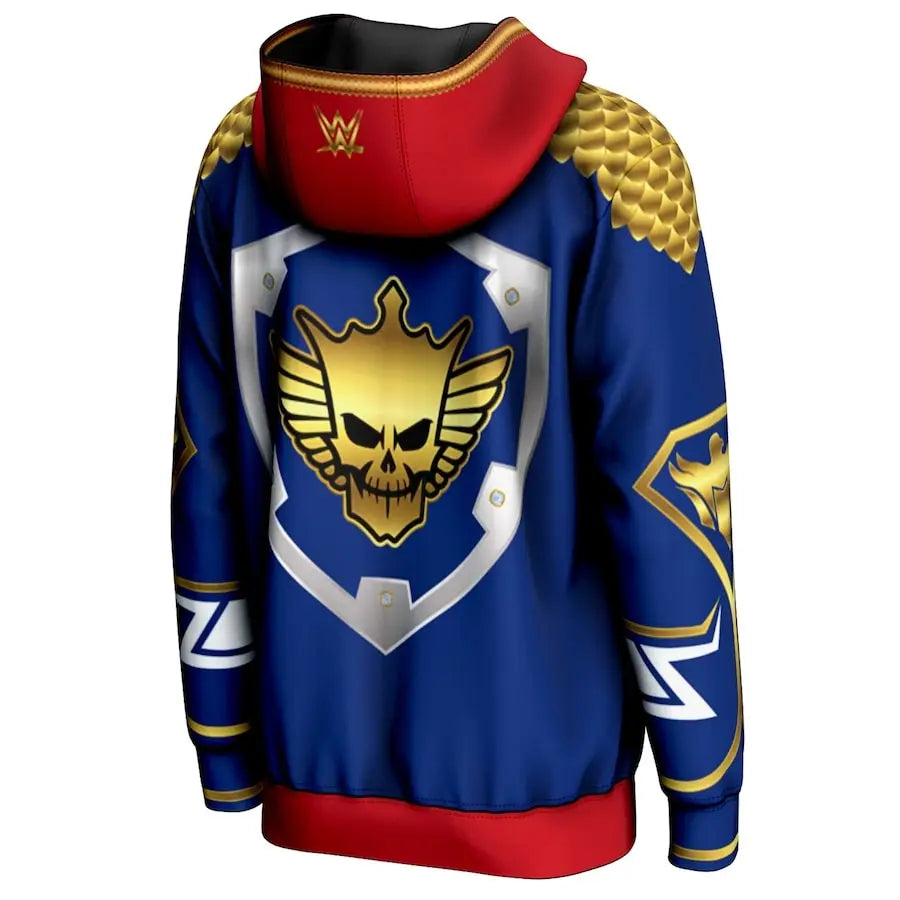 Men's Prosphere Blue Cody Rhodes Hoodie Championship Belts Online