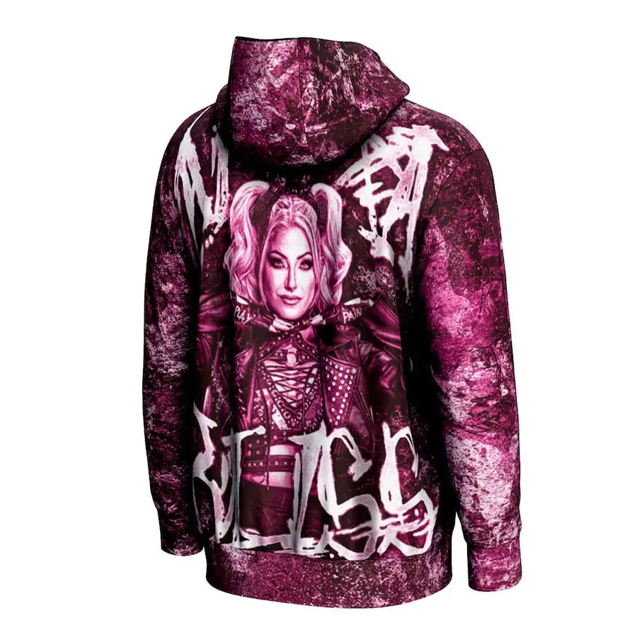 Men's Prosphere Pink Alexa Bliss Hoodie Championship Belts Online