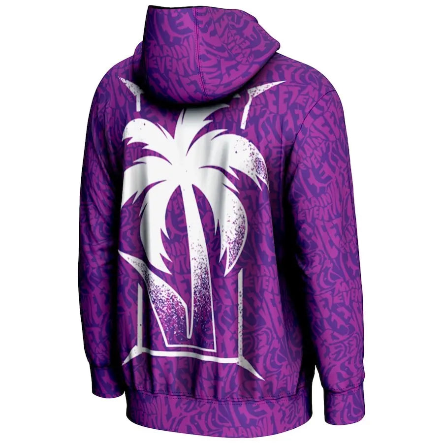 Men's Prosphere Purple Jey Uso “Yeet” Hoodie Championship Belts Online