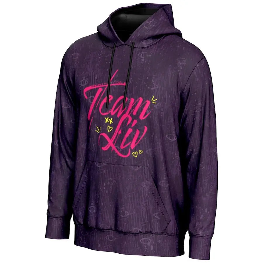 Men's Prosphere Purple Liv Morgan Hoodie Championship Belts Online