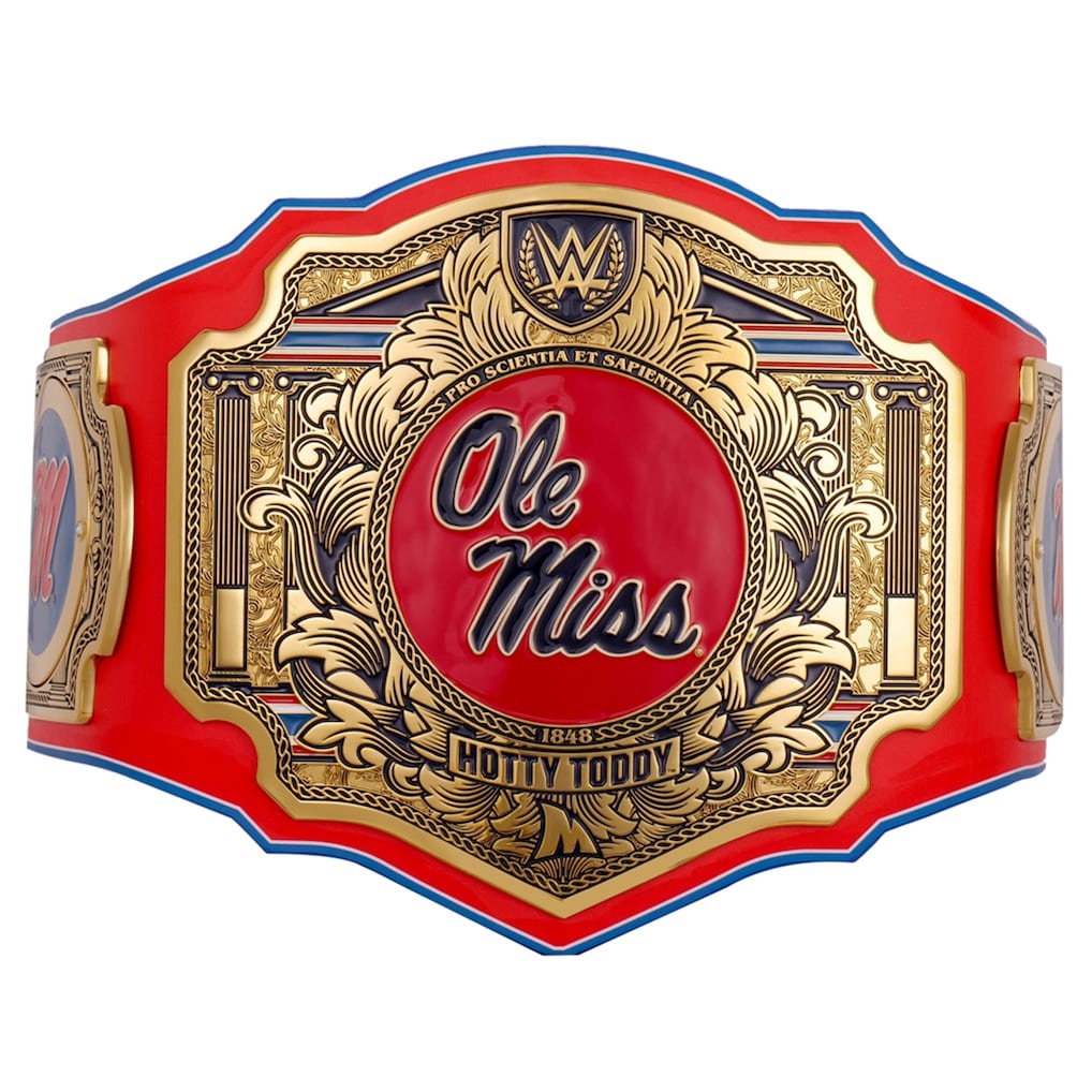 Ole Miss Rebels WWE Legacy Title Belt Championship Belts Online