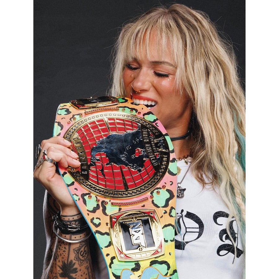 Sol Ruca Autographed NXT Women's North American Championship Replica T