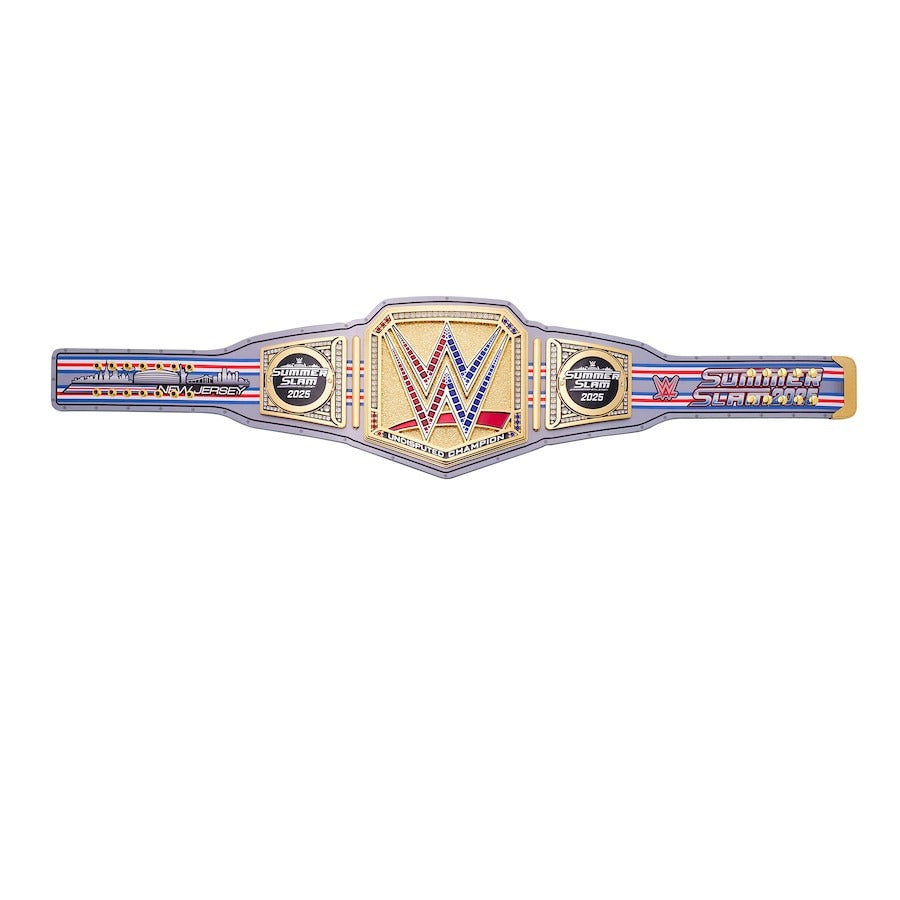 SummerSlam 2025 Undisputed WWE Championship Replica Title Belt Championship Belts Online