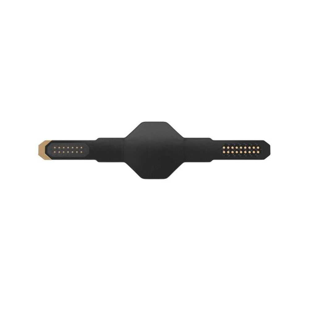 Black UFC legacy championship belt blank design with gold accents from Championship Belts Online