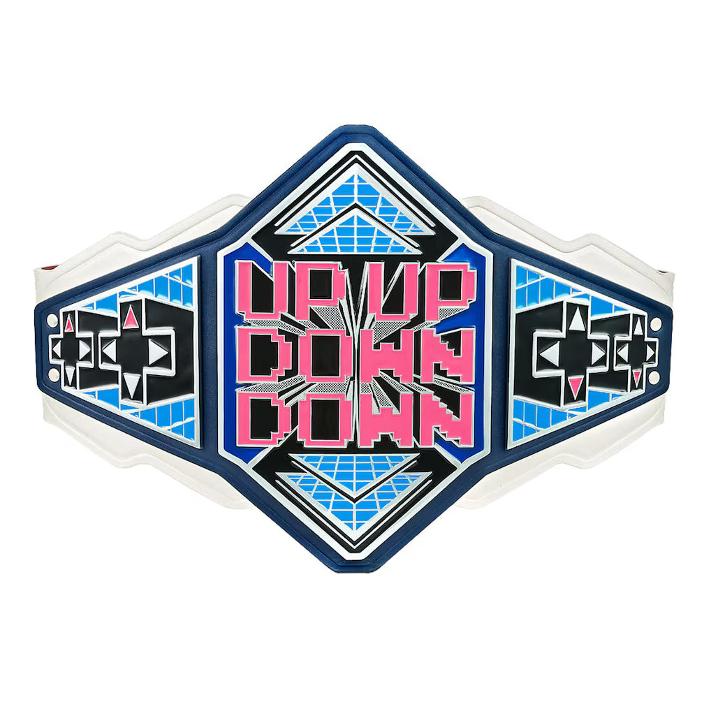 UpUpDownDown Championship Replica Title Belt