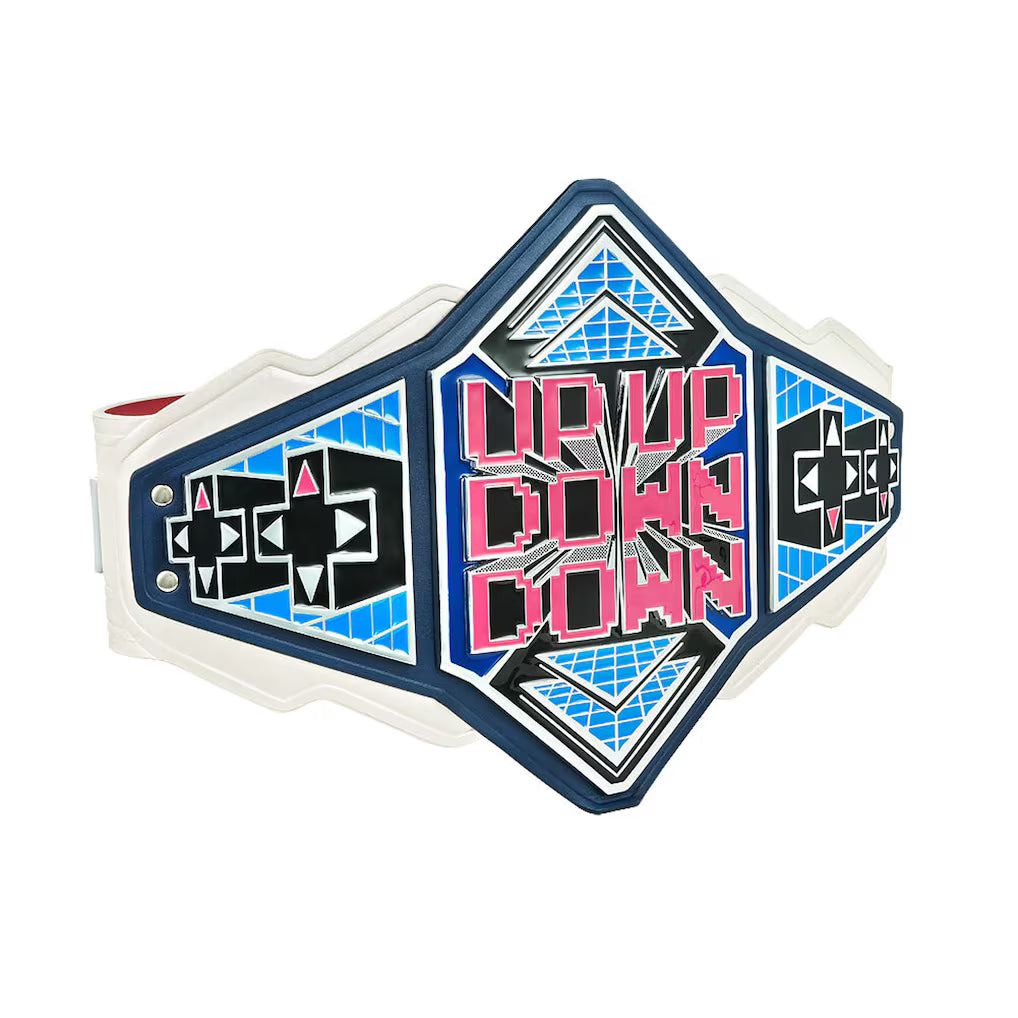 UpUpDownDown Championship Replica Title Belt