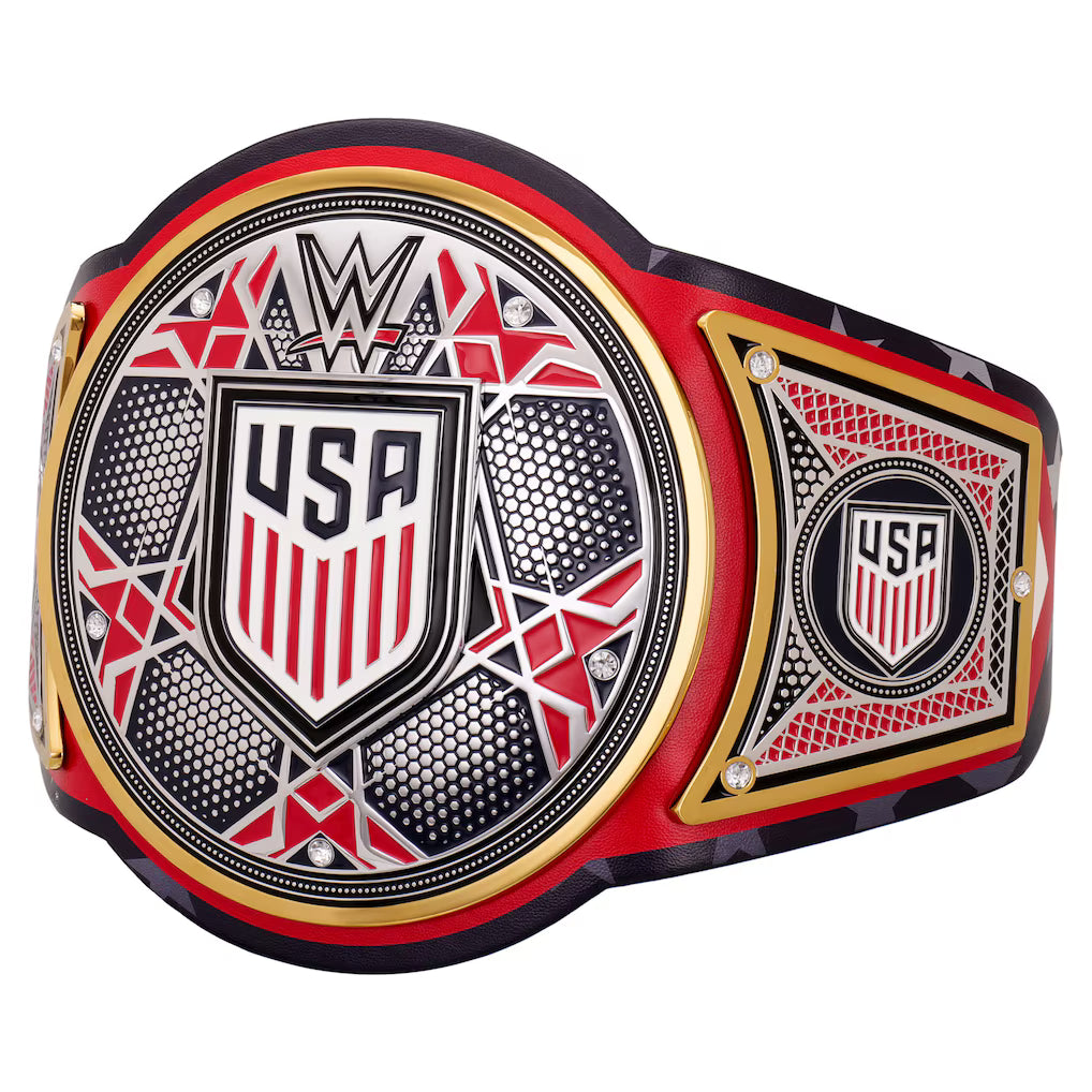 WWE USA Championship Replica Wrestling Belt