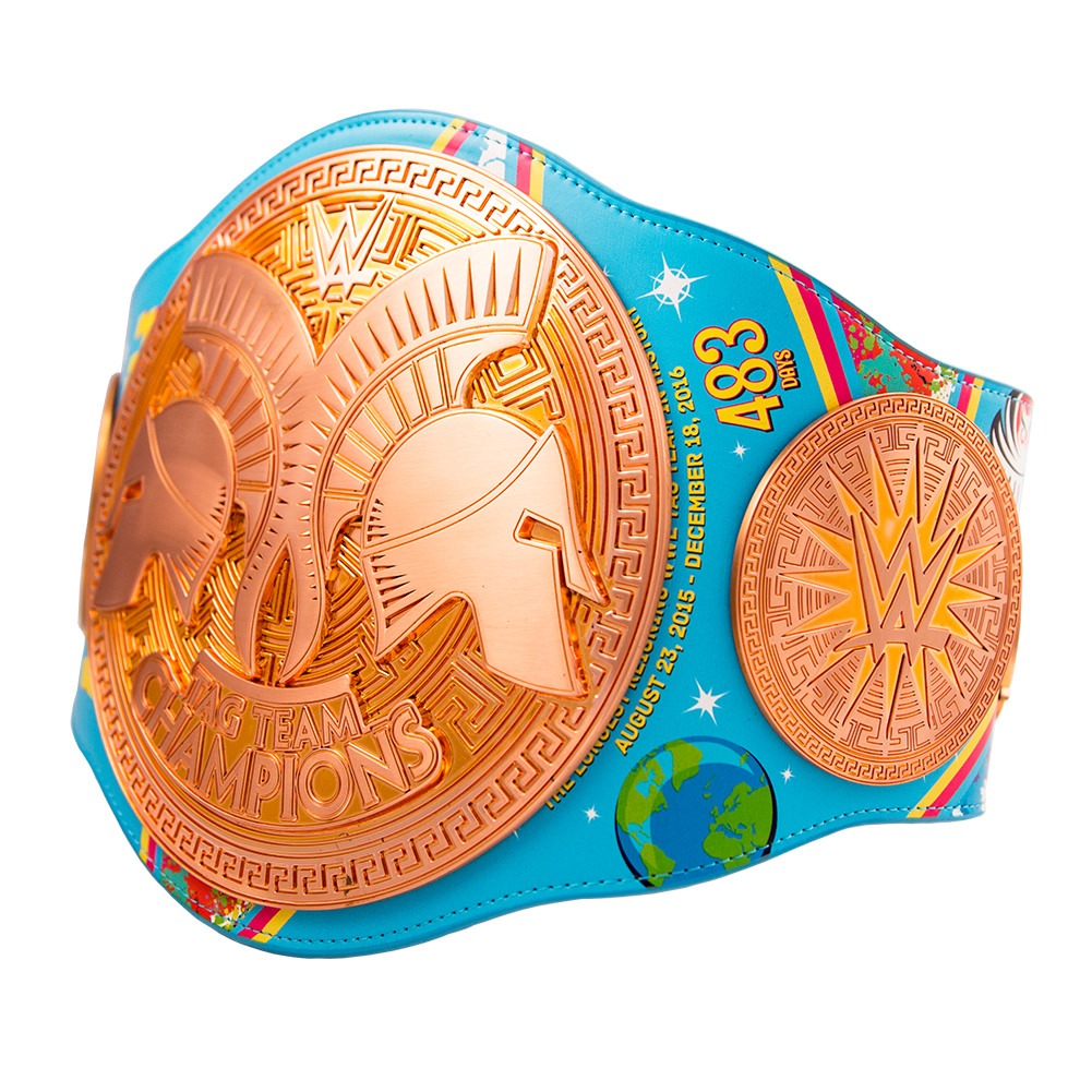New Day Tag Team Championship Wrestling Title Belt