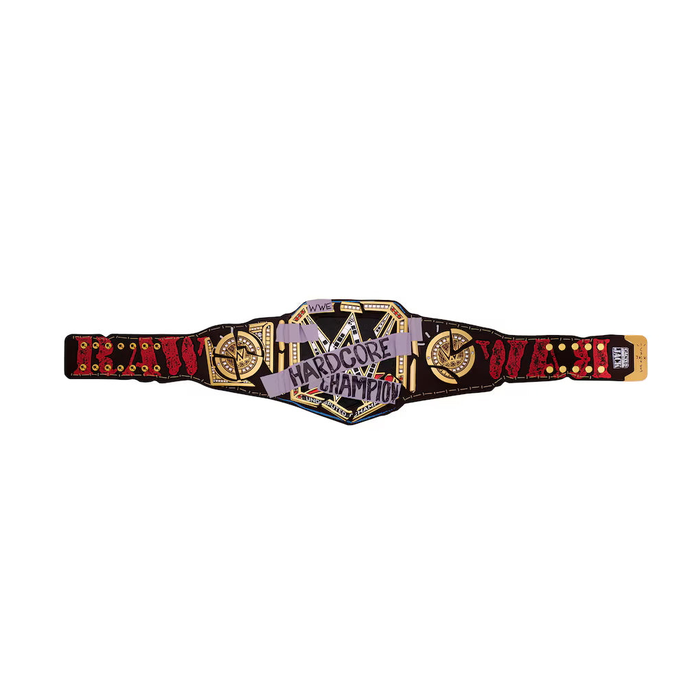 WWE x Cactus Jack Travis Scott Hardcore Championship Replica Title Belt